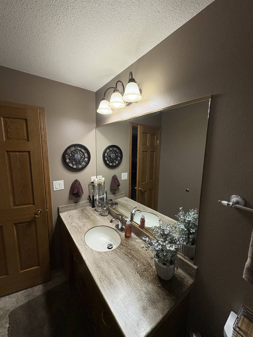 Bathroom after repaint